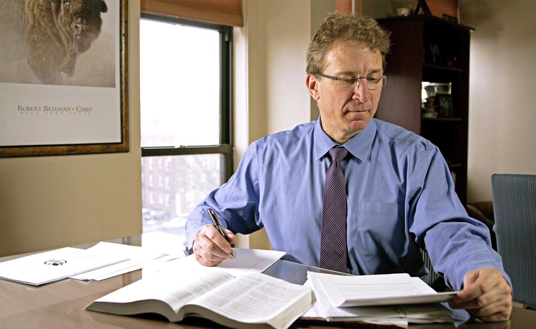 In the Weinrach Associates office